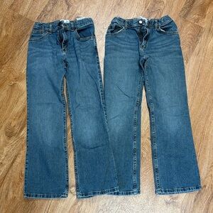 Wrangler Classic Boot Cut Blue Jeans boys size 12